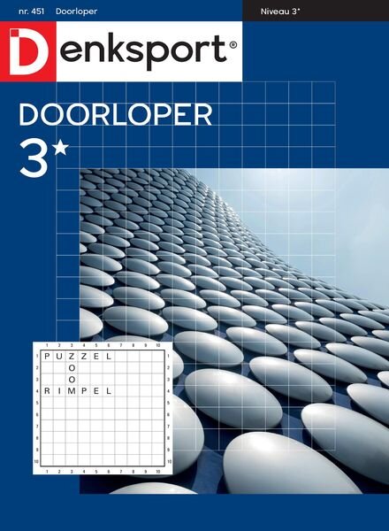 Denksport Doorloper 3 – 21 april 2022 Cover