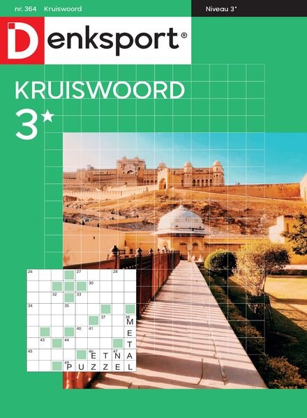 Denksport Kruiswoord 3 – 21 april 2022 Cover
