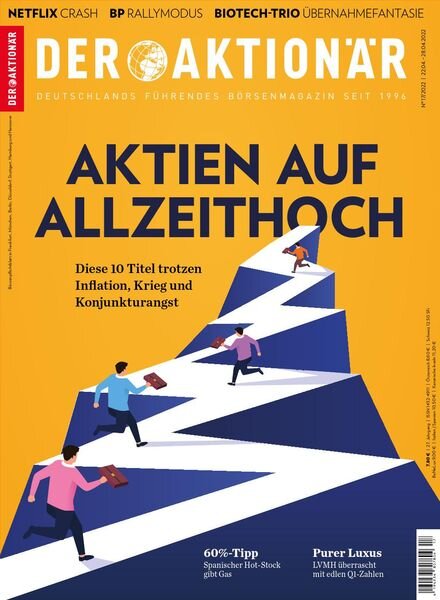 Der Aktionar – 22 April 2022 Cover