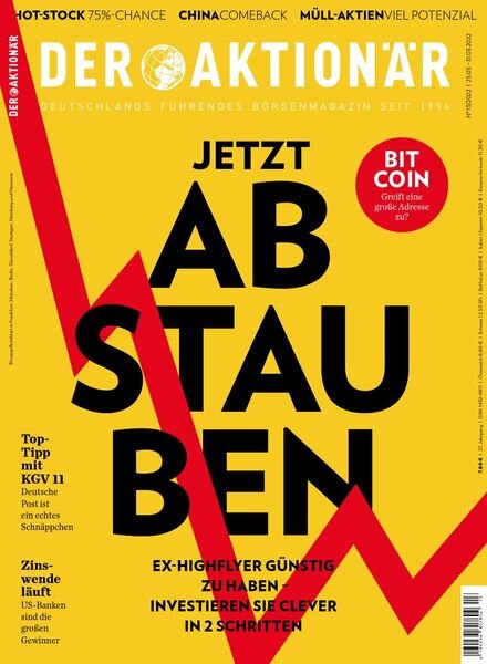 Der Aktionar – 25 Marz 2022 Cover