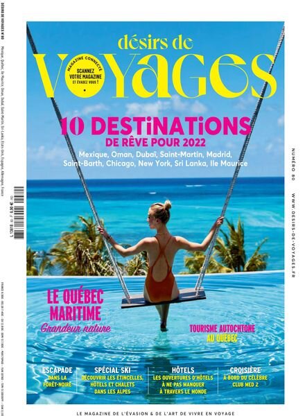 Desirs de Voyages – N 80 2022 Cover