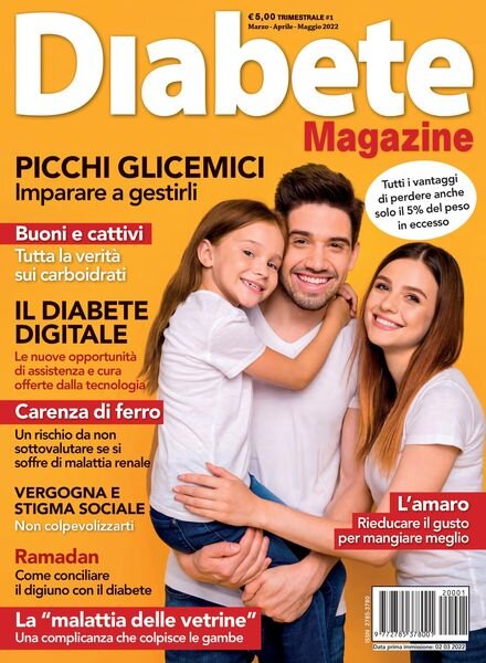 Diabete Magazine – marzo 2022 Cover