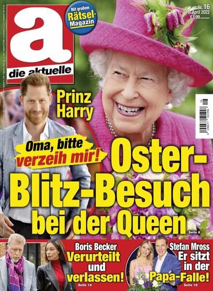 die aktuelle – 16 April 2022 Cover