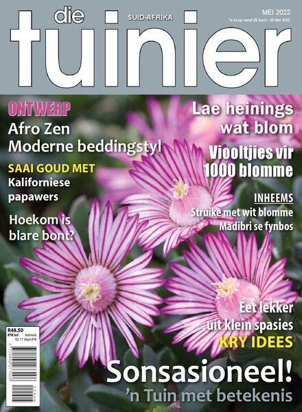 Die Tuinier Tydskrif – Mei 2022 Cover