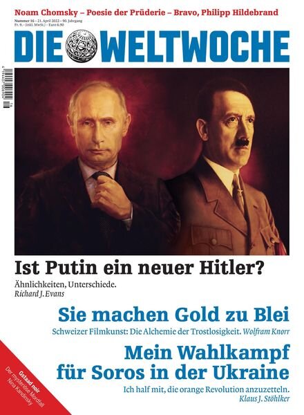 Die Weltwoche – 21 April 2022 Cover