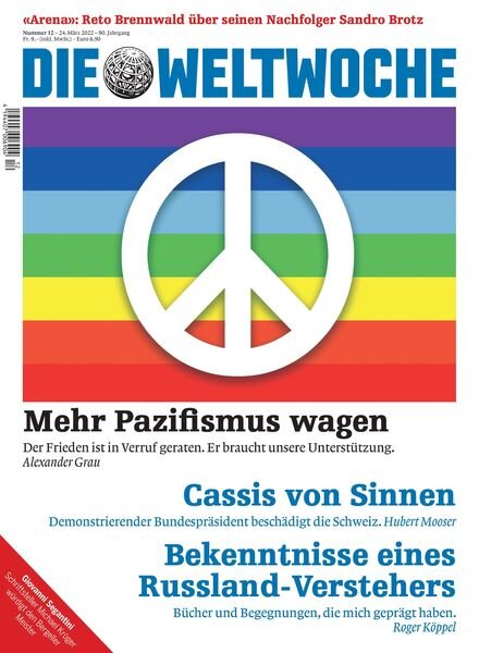 Die Weltwoche – 24 Marz 2022 Cover