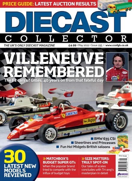 Diecast Collector – Issue 295 – May 2022 Cover