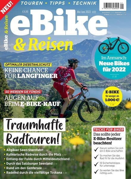 eBike & Natur – Mai 2022 Cover