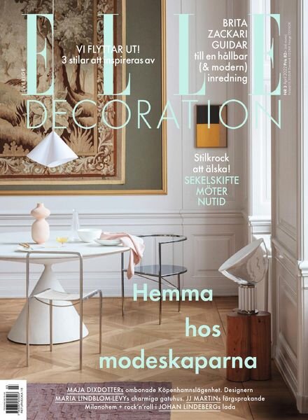 Elle Decoration Sweden – april 2022 Cover