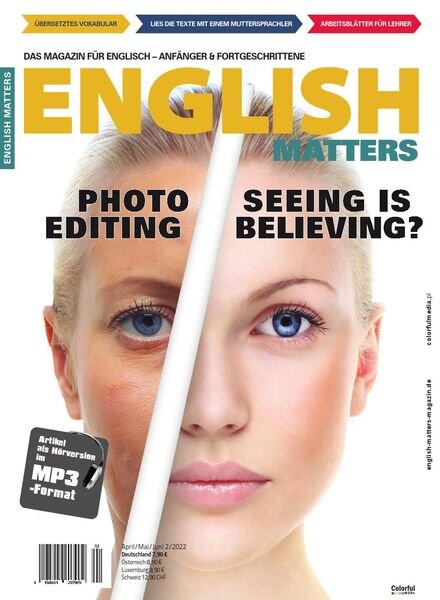 English Matters German Edition – April-Juni 2022 Cover