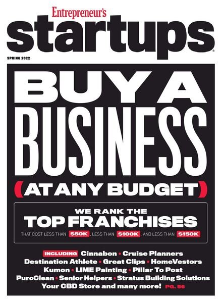 Entrepreneur’s Startups – March 2022 Cover