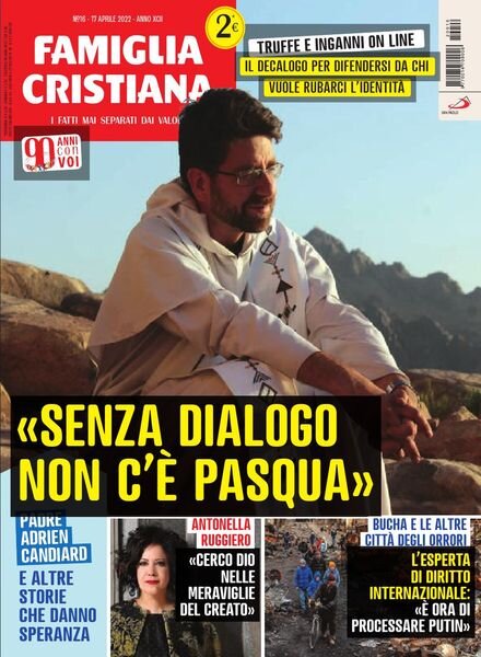 Famiglia Cristiana – 17 Aprile 2022 Cover