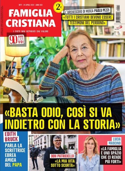 Famiglia Cristiana – 24 Aprile 2022 Cover