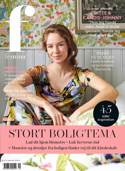 Femina Denmark – 21 april 2022 Cover