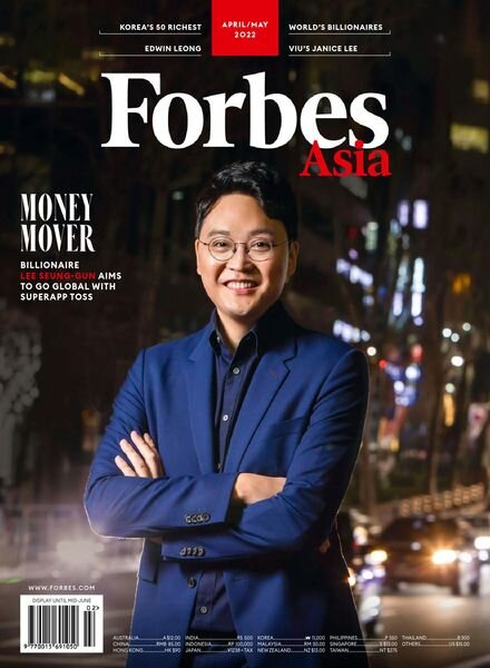 Forbes Asia – April 2022 Cover
