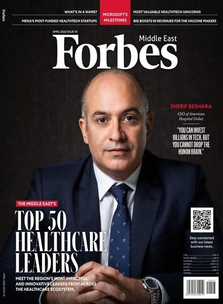 Forbes Middle East English – April 2022 Cover