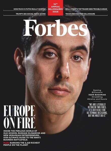 Forbes USA – April 2022 Cover