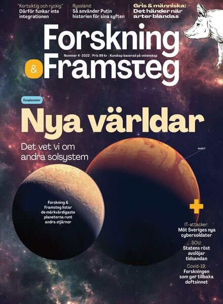 Forskning & Framsteg – april 2022 Cover