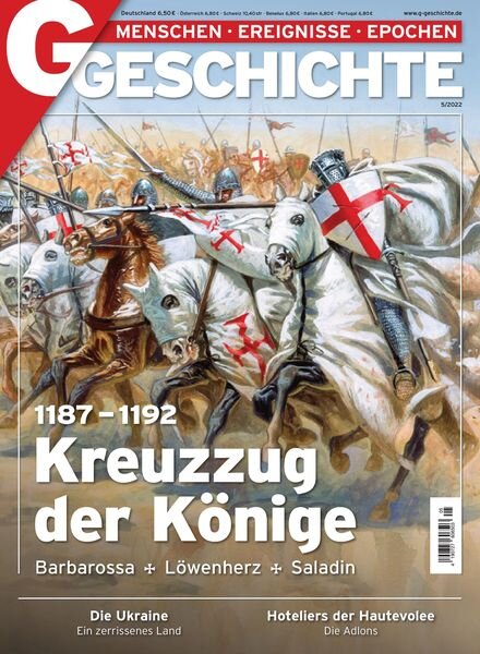 G Geschichte Germany – Mai 2022 Cover