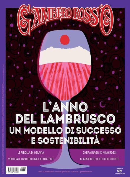 Gambero Rosso Italia – Aprile 2022 Cover