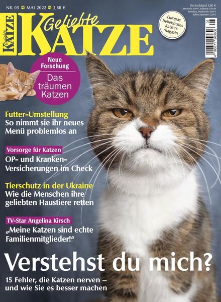 Geliebte Katze – Mai 2022 Cover
