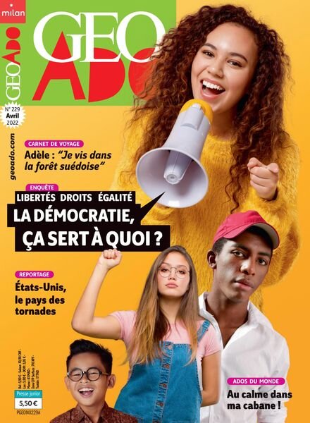 Geo Ado – Avril 2022 Cover