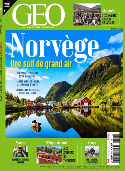 Geo France – Mai 2022 Cover