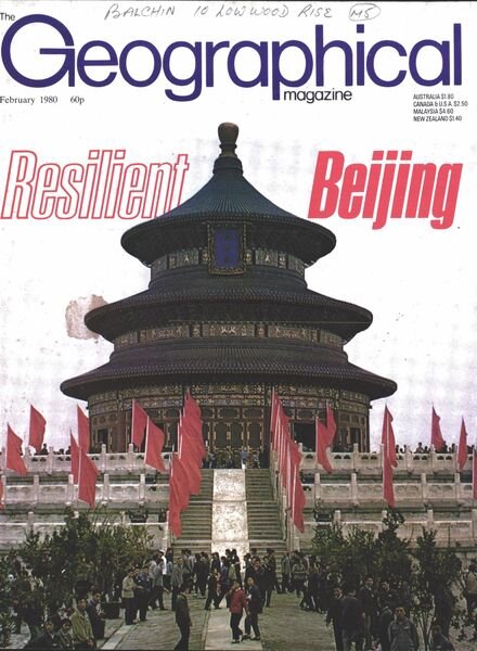 Geographical – February 1980 Cover