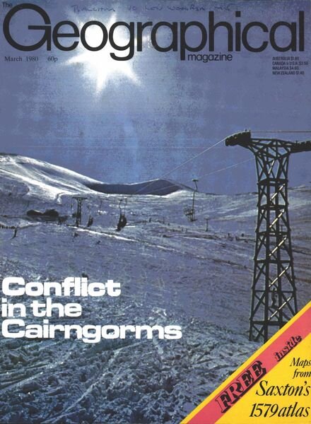 Geographical – March 1980 Cover