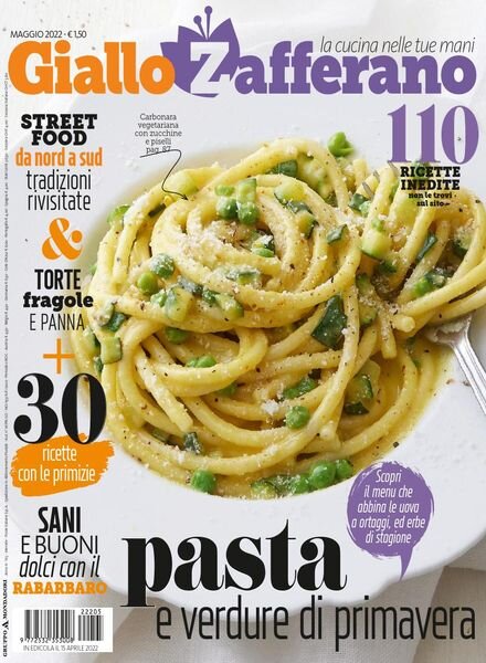Giallo Zafferano – Maggio 2022 Cover