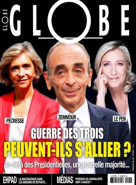 Globe France – Mars-Mai 2022 Cover