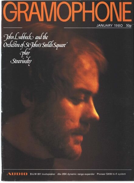 Gramophone – January 1980 Cover