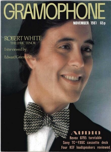 Gramophone – November 1981 Cover