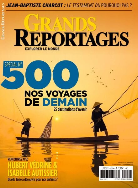 Grands Reportages – Mai 2022 Cover