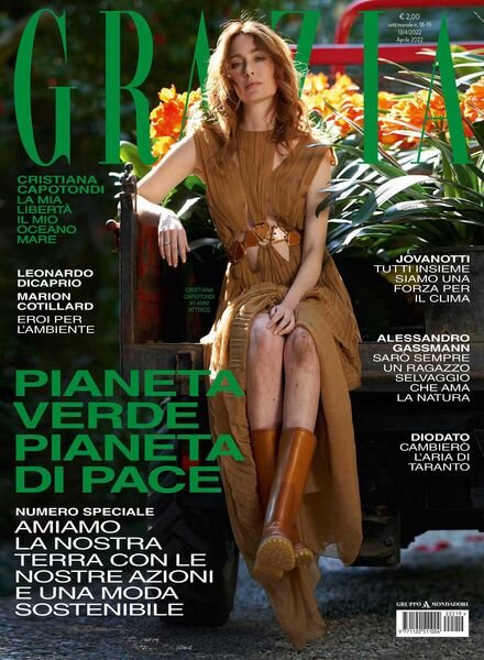Grazia Italia – 14 aprile 2022 Cover