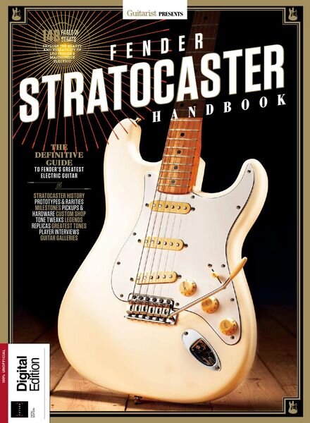 Guitarist Presents – Fender Stratocaster Handbook – 5th Edition 2022 Cover