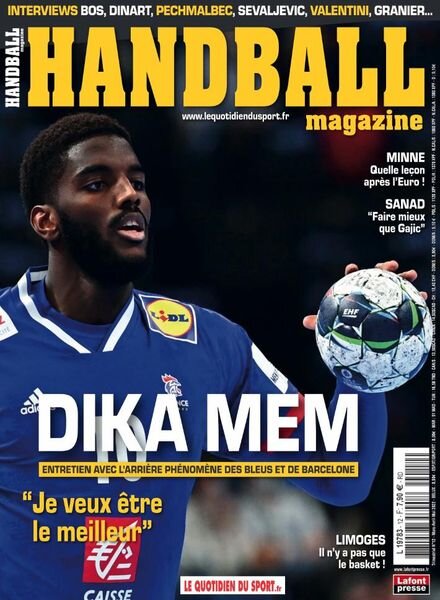Handball Magazine – Mars-Mai 2022 Cover