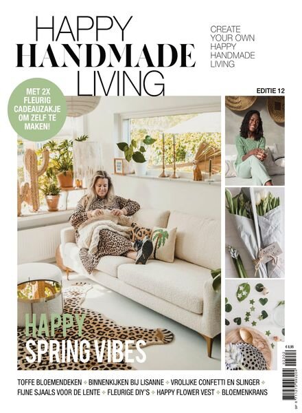Happy Handmade Living – March 2022 Cover