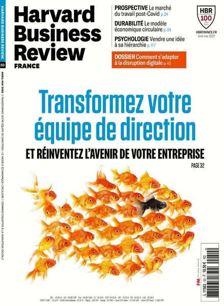 Harvard Business Review France – Avril-Mai 2022 Cover