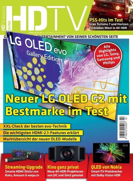 HDTV Magazin – Marz 2022 Cover
