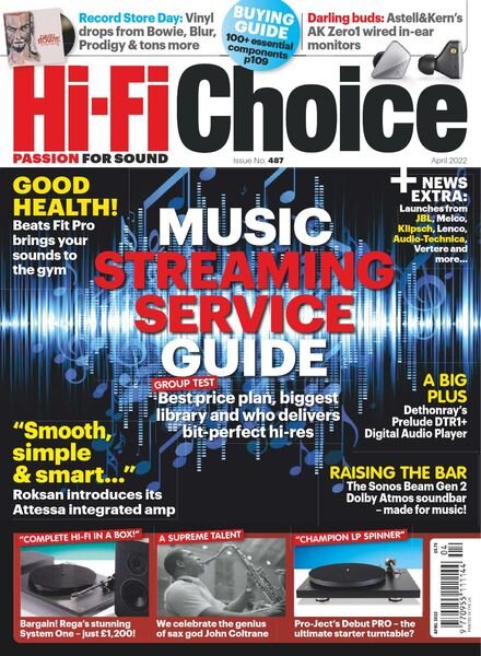 Hi-Fi Choice – Issue 487 – April 2022 Cover