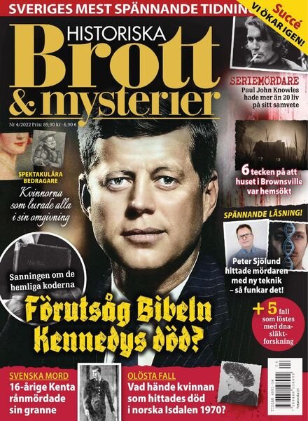 Historiska Brott & Mysterier – april 2022 Cover