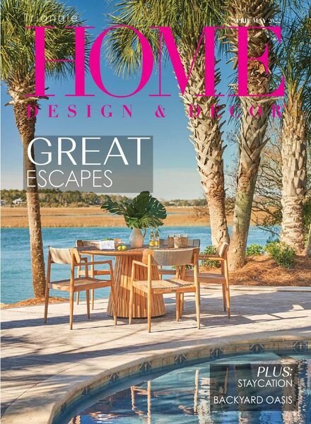 Home Design & Decor Triangle – April-May 2022 Cover