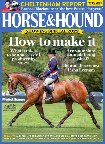 Horse & Hound – 24 March 2022 Cover