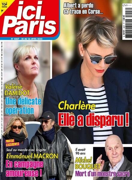Ici Paris – 20 avril 2022 Cover