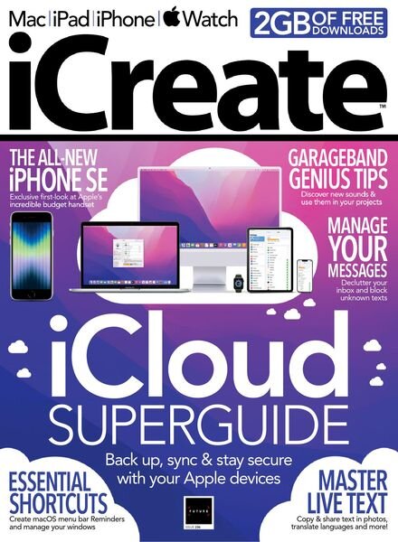 iCreate UK – March 2022 Cover