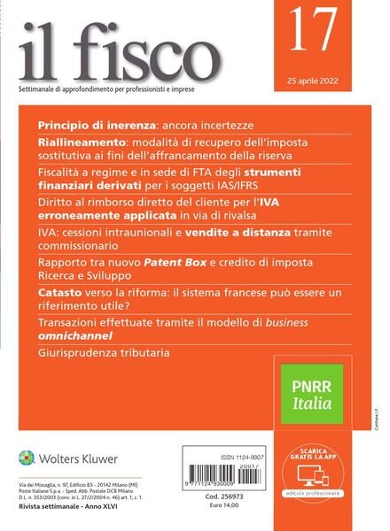 il fisco – 25 Aprile 2022 Cover