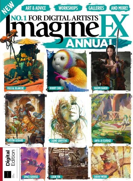 ImagineFX Annual – Volume 5 – August 2021 Cover