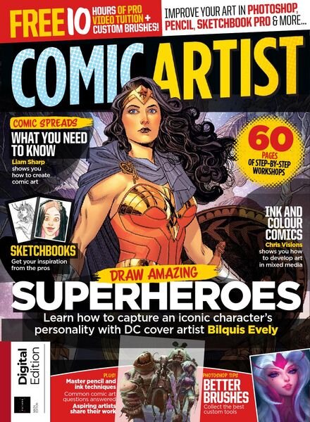 ImagineFX Presents – Comic Artist – 9th Edition – August 2021 Cover