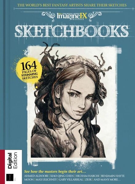 ImagineFX Presents – Sketchbook – Volume 4 – August 2021 Cover
